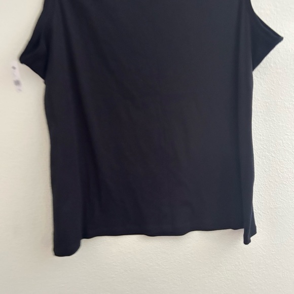 NWT Lane Bryant 26/28 black sleeveless tank top - Picture 5 of 8